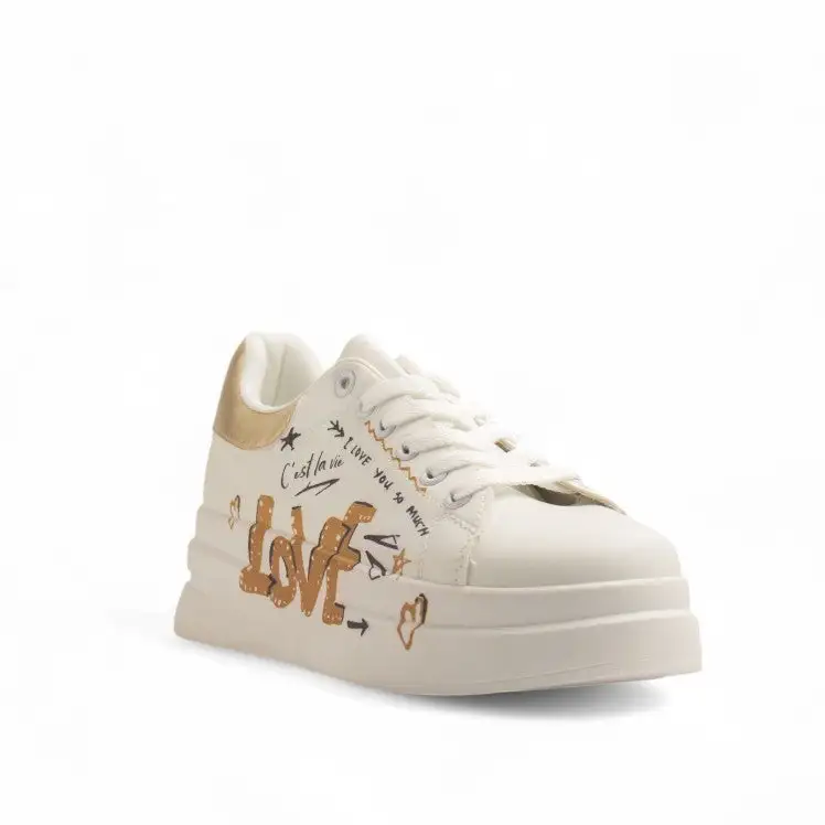 Travel City Leather Sneakers