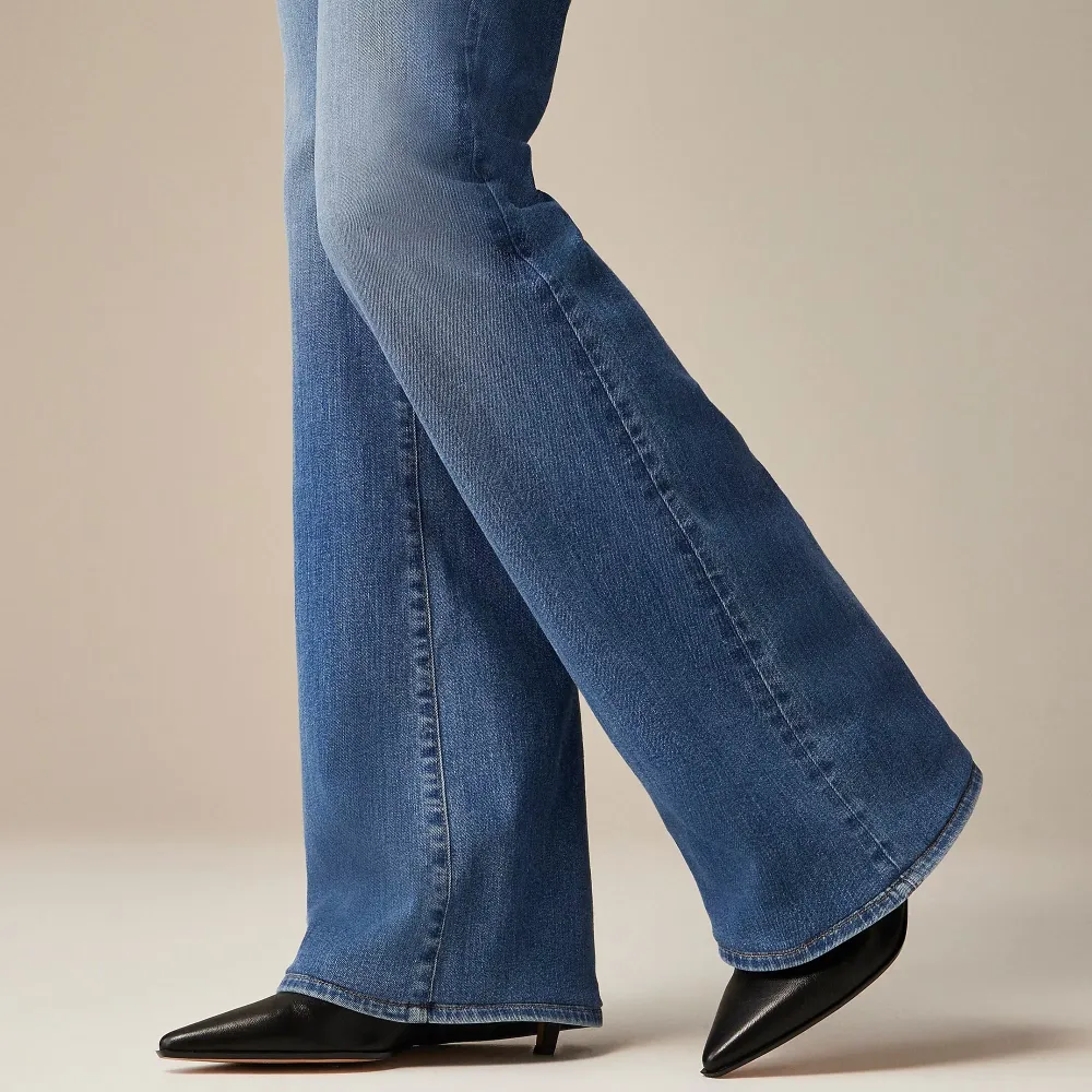 High-Rise Super-Stretch Bootcut Jeans