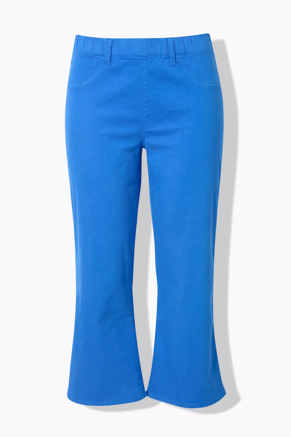 Solid Color Bell Bottom Jeans