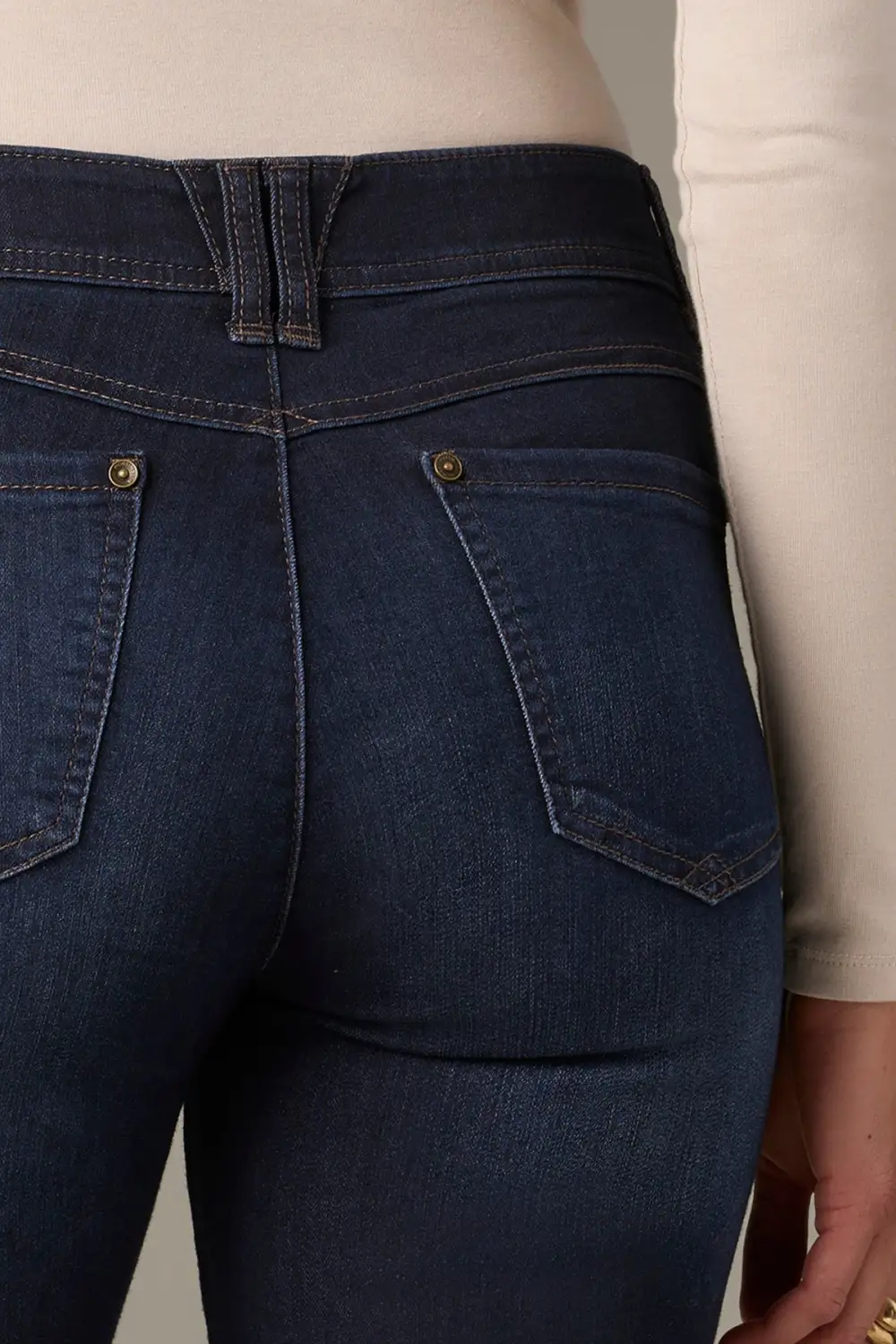 Petite Mid Rise Bootcut Jeans