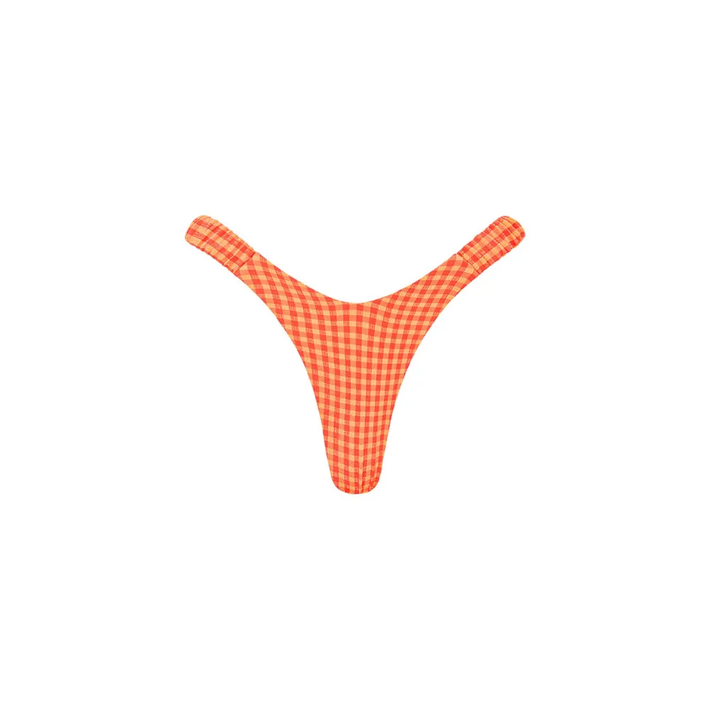 Honeysuckle Retro Y Shaped Thong Bikini Bottom
