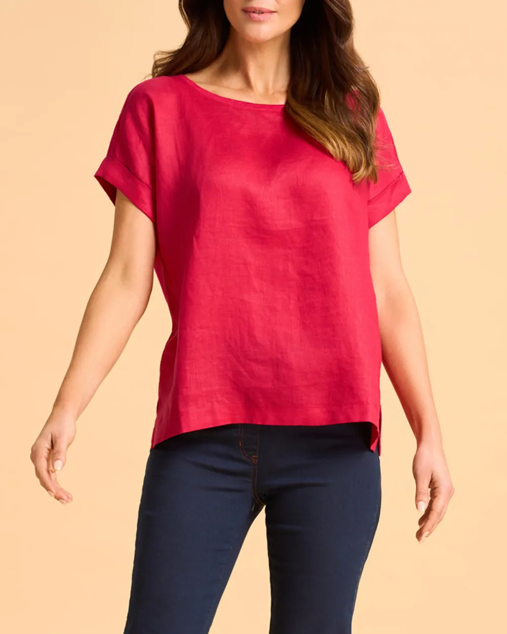 Linen Mix Top