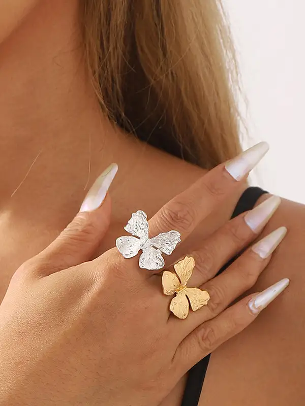 Butterfly Motif Ring