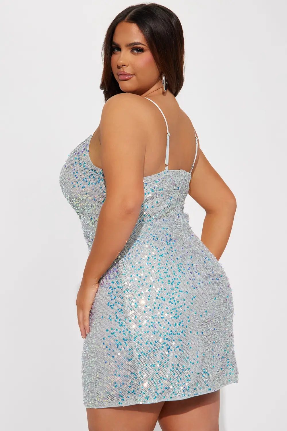 The Secret Mini Dress - Blue