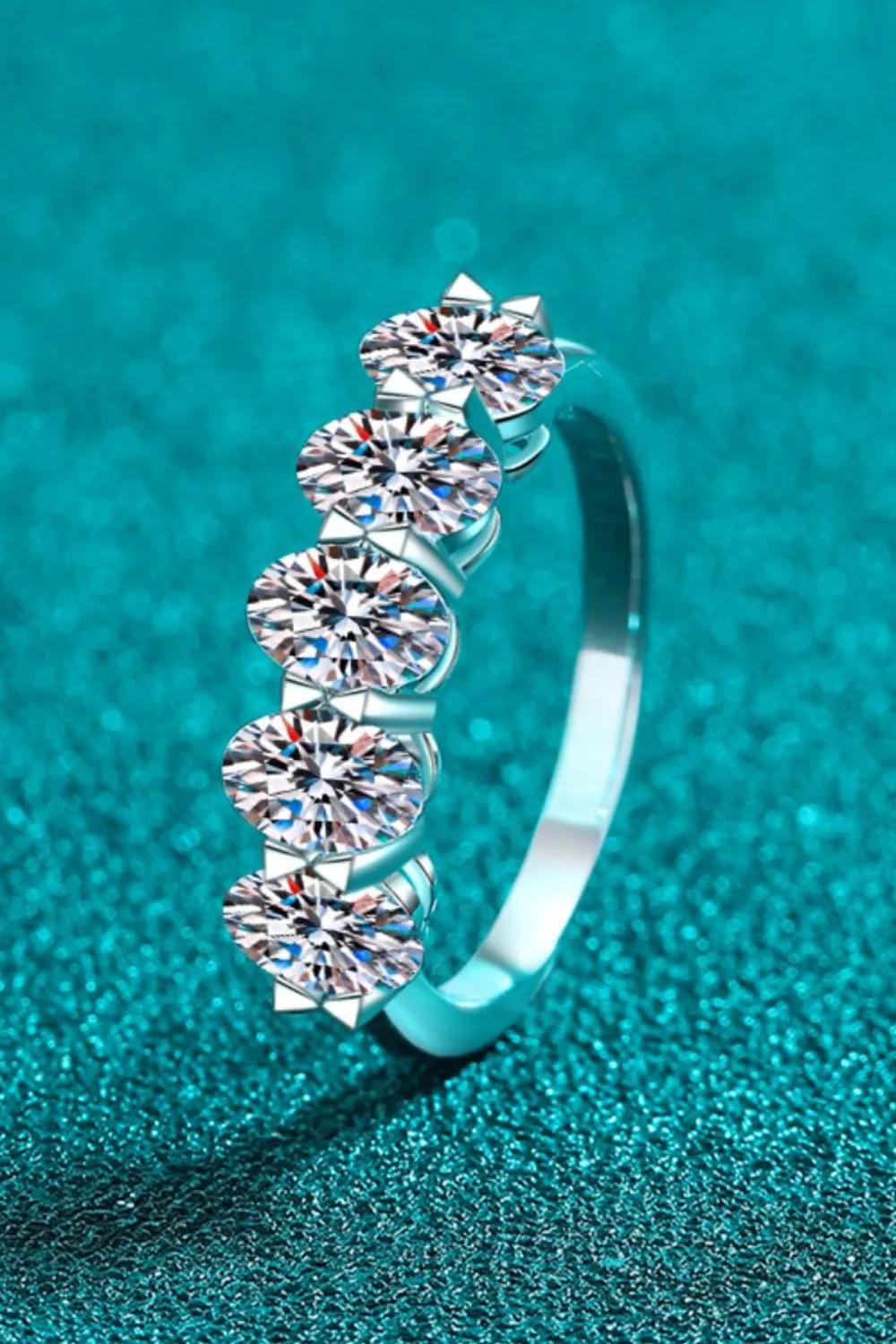 Polished Moissanite Jewelry