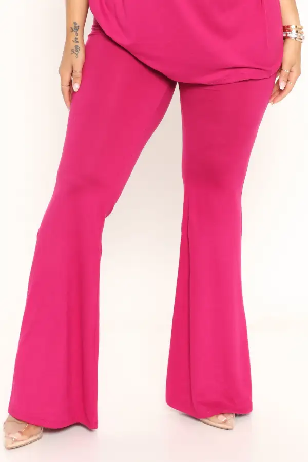 Feel A Way Pant Set - Magenta