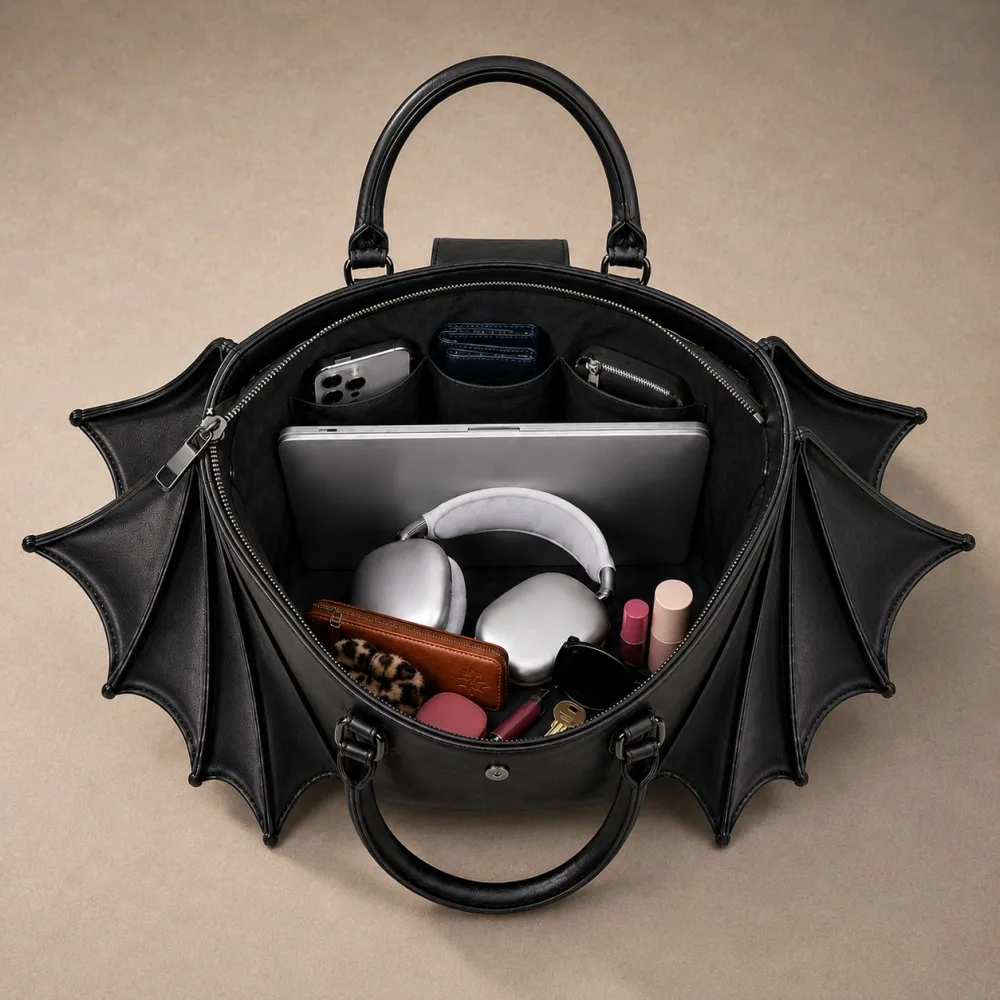 Vampire Gothic Large-Capacity Tote Bag