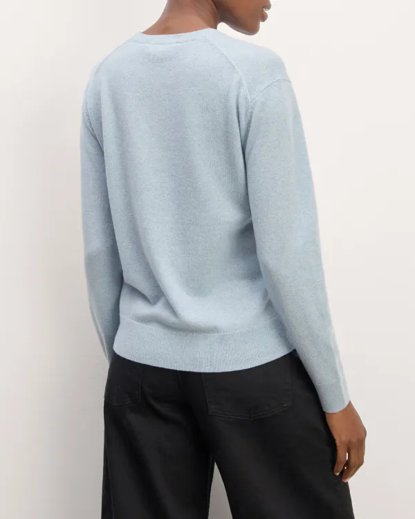 Crew Neck Sollid Sweaters