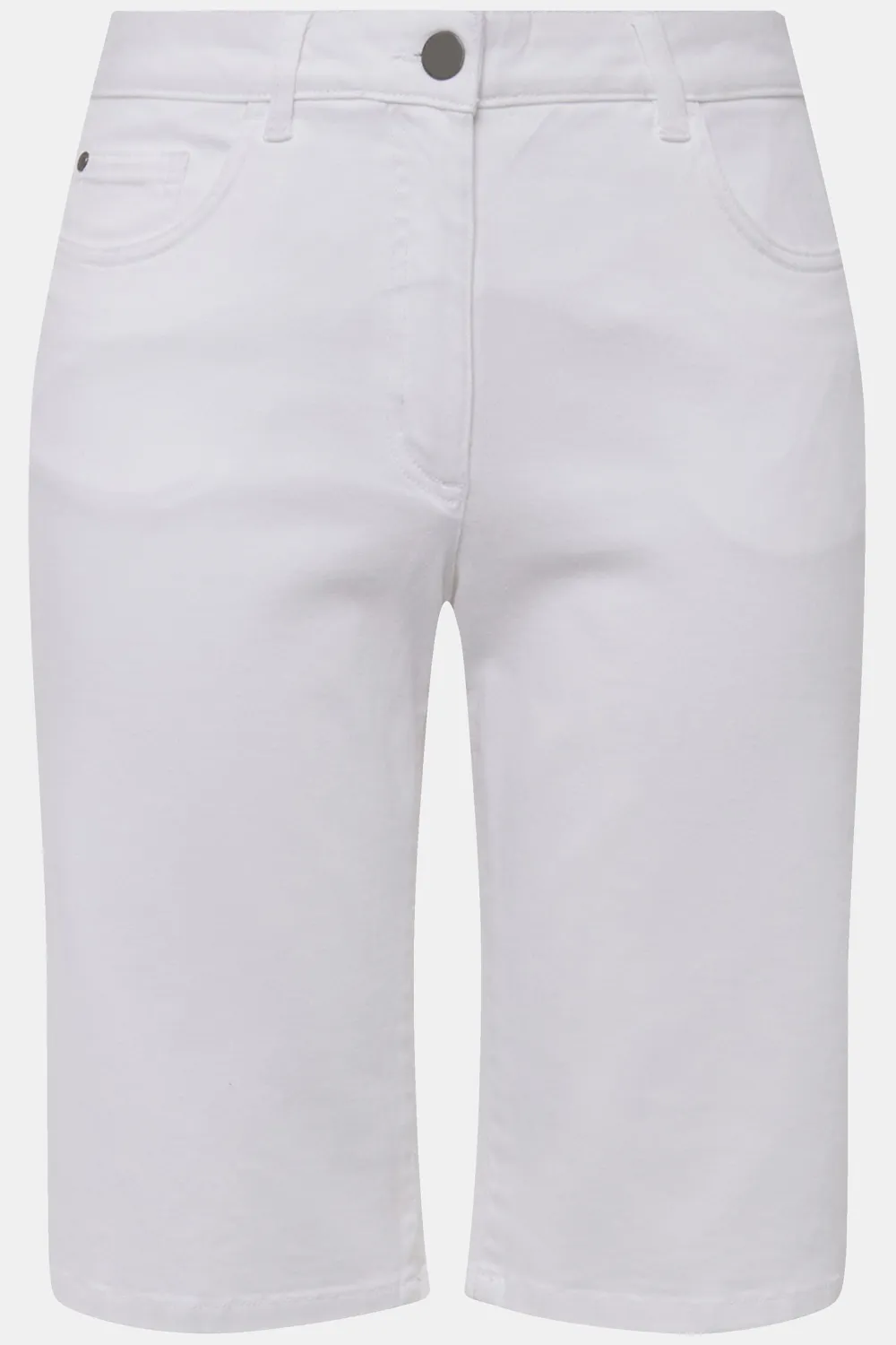 Solid Color Women's Denim Shorts