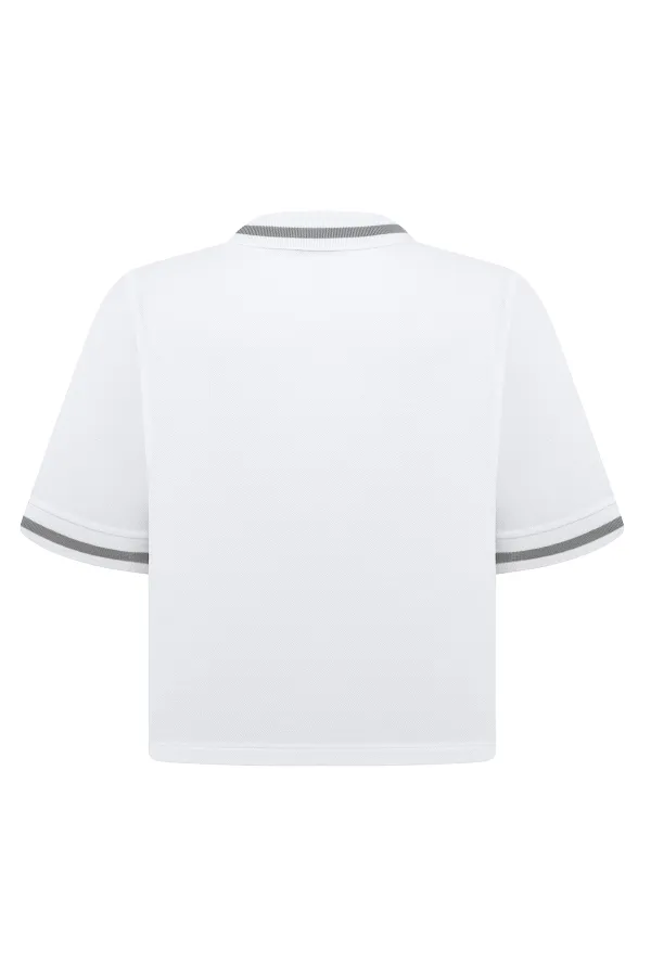 Short Sleeve Polo Top