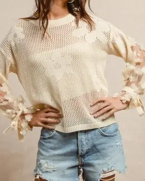 Floral Sheer Tee