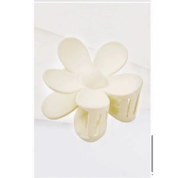Flower Power Hair Clip Neutrals
