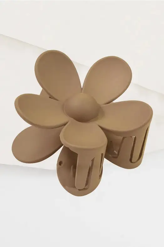 Flower Power Hair Clip Neutrals