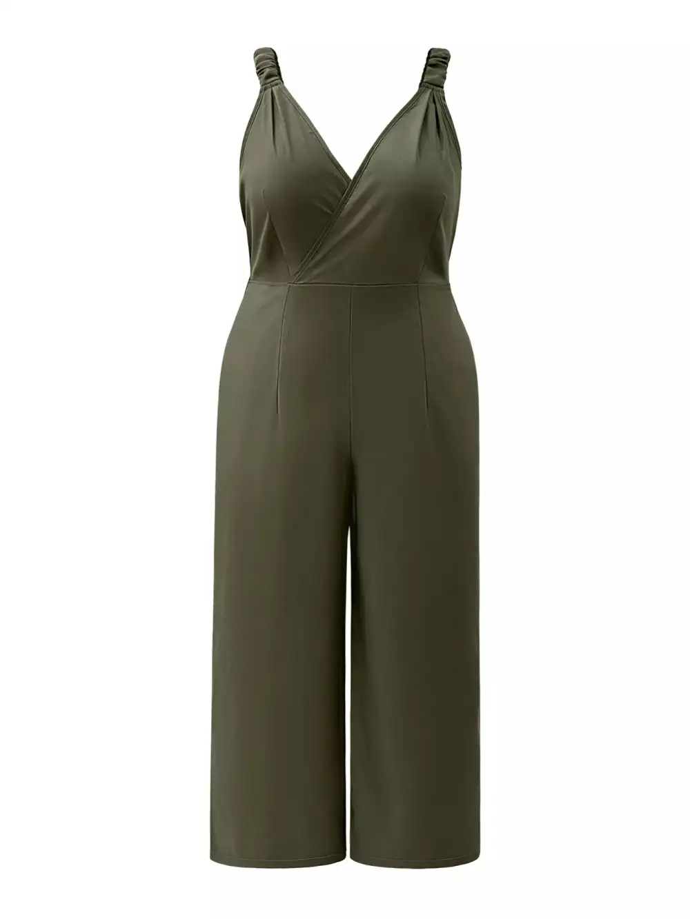 Classic Smocked Wide Leg Jumpsuit