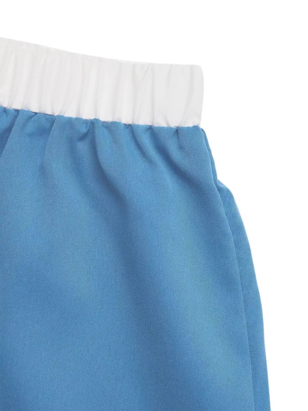 Flexible Printed Drawstring Skirt