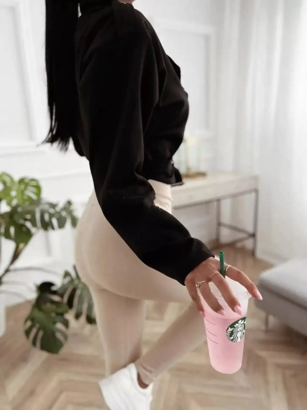 Zip Up Cropped Jacket Comfortable Layering Top