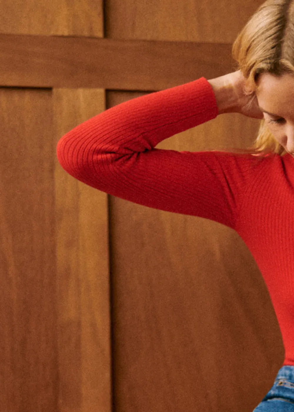 Merino Wool And Organic Long-Sleeved