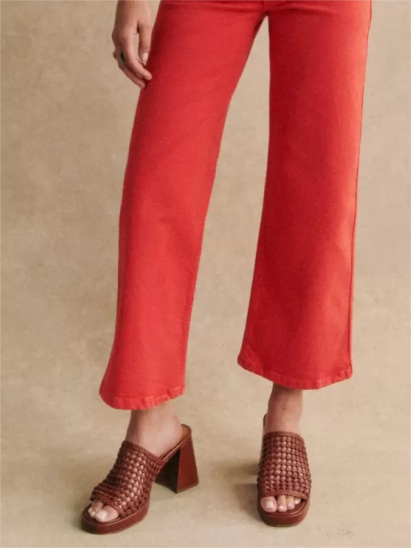 5-Pocket Red Denim