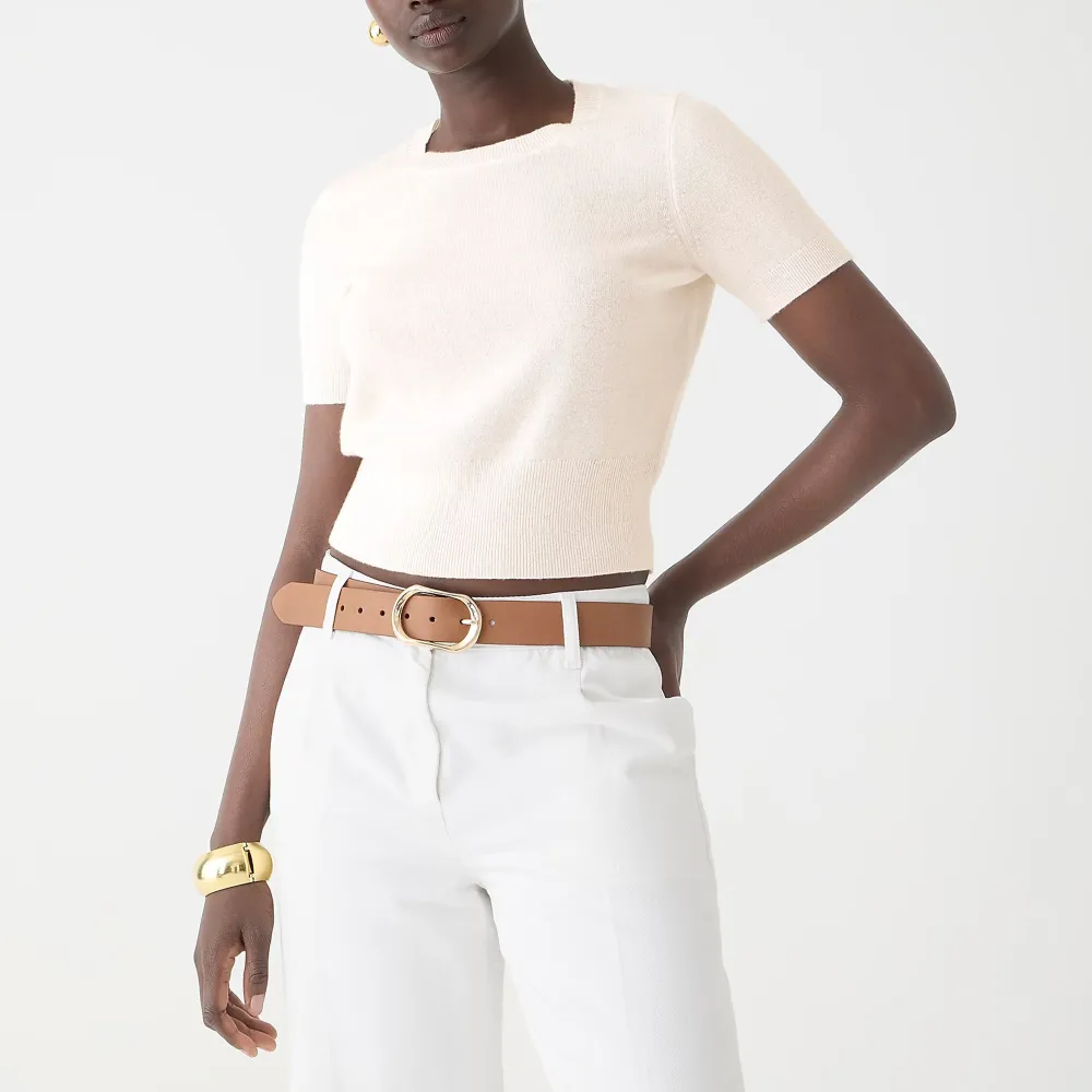 Cashmere Basic Shrunken T-Shirts