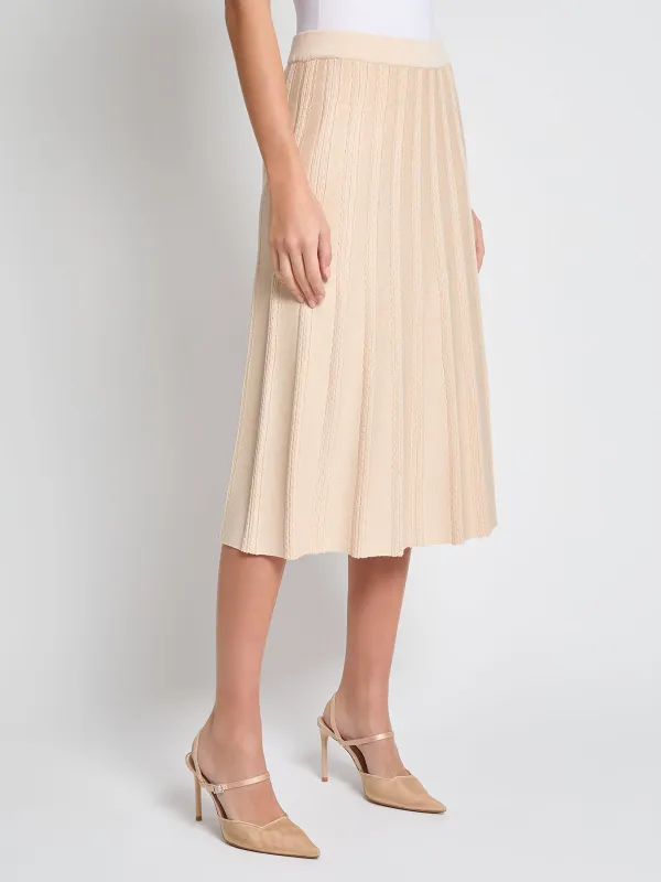 Soft Solid Color Skirt