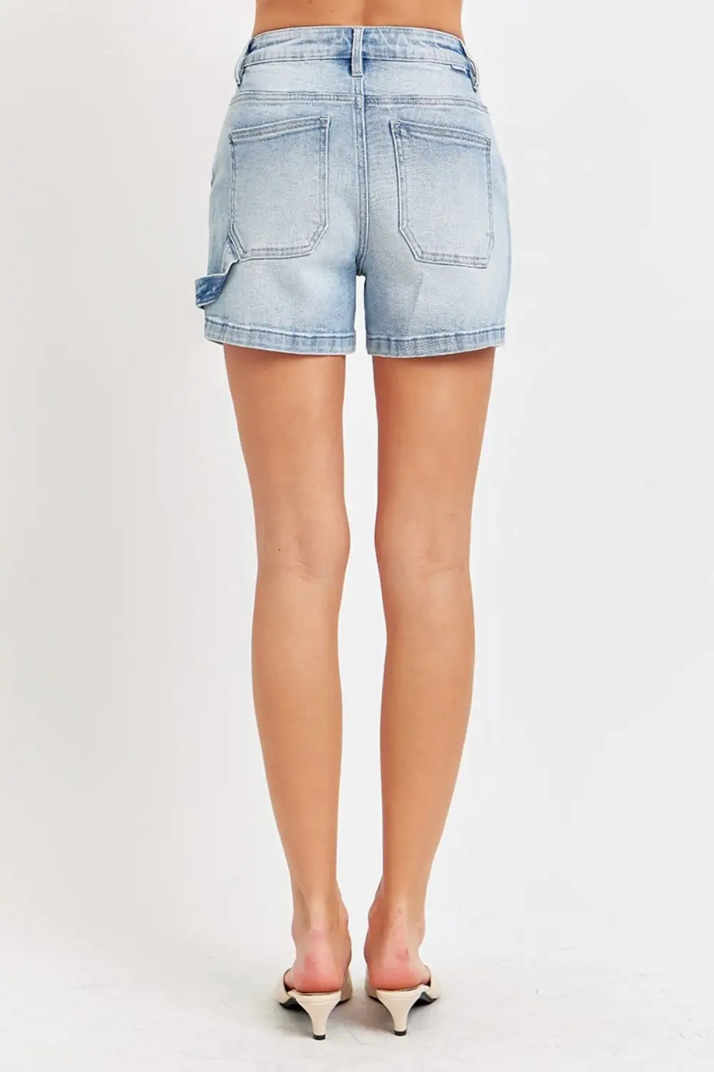 Tailored High Rise Shorts