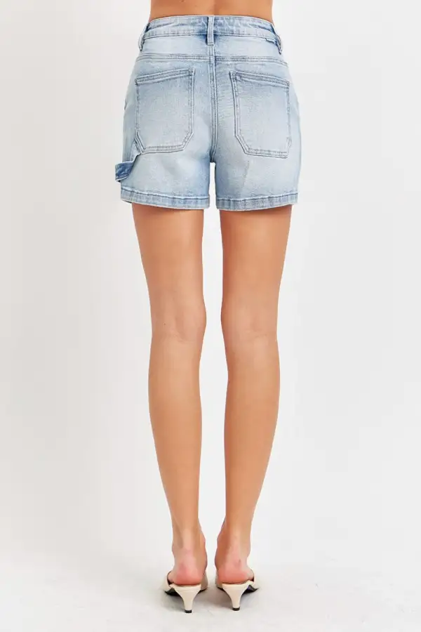 Tailored High Rise Shorts