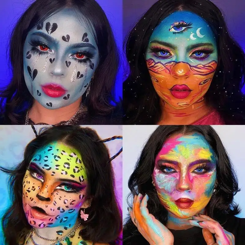 Halloween Early Sale🎨 20-Color Face & Body Oil Paint Palette