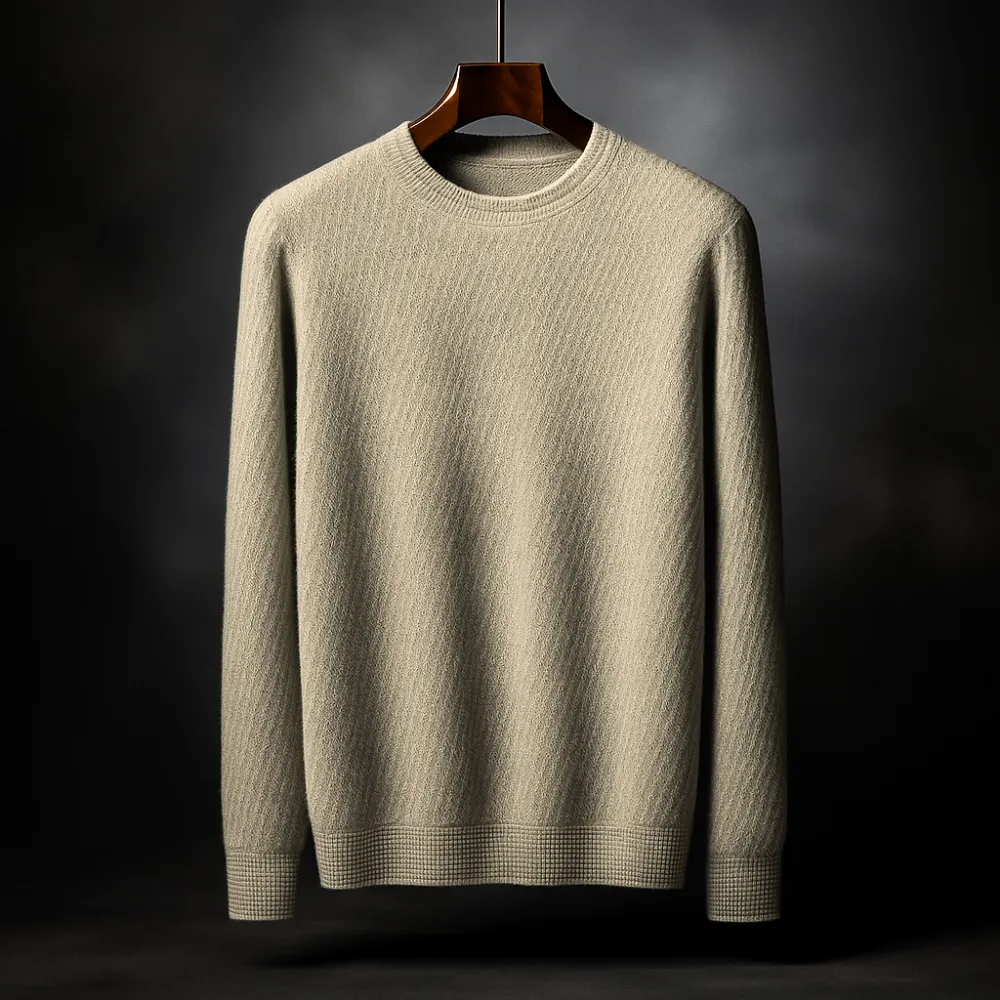 Merino Crewneck Knit Sweater