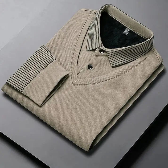 Men's velvet shirt