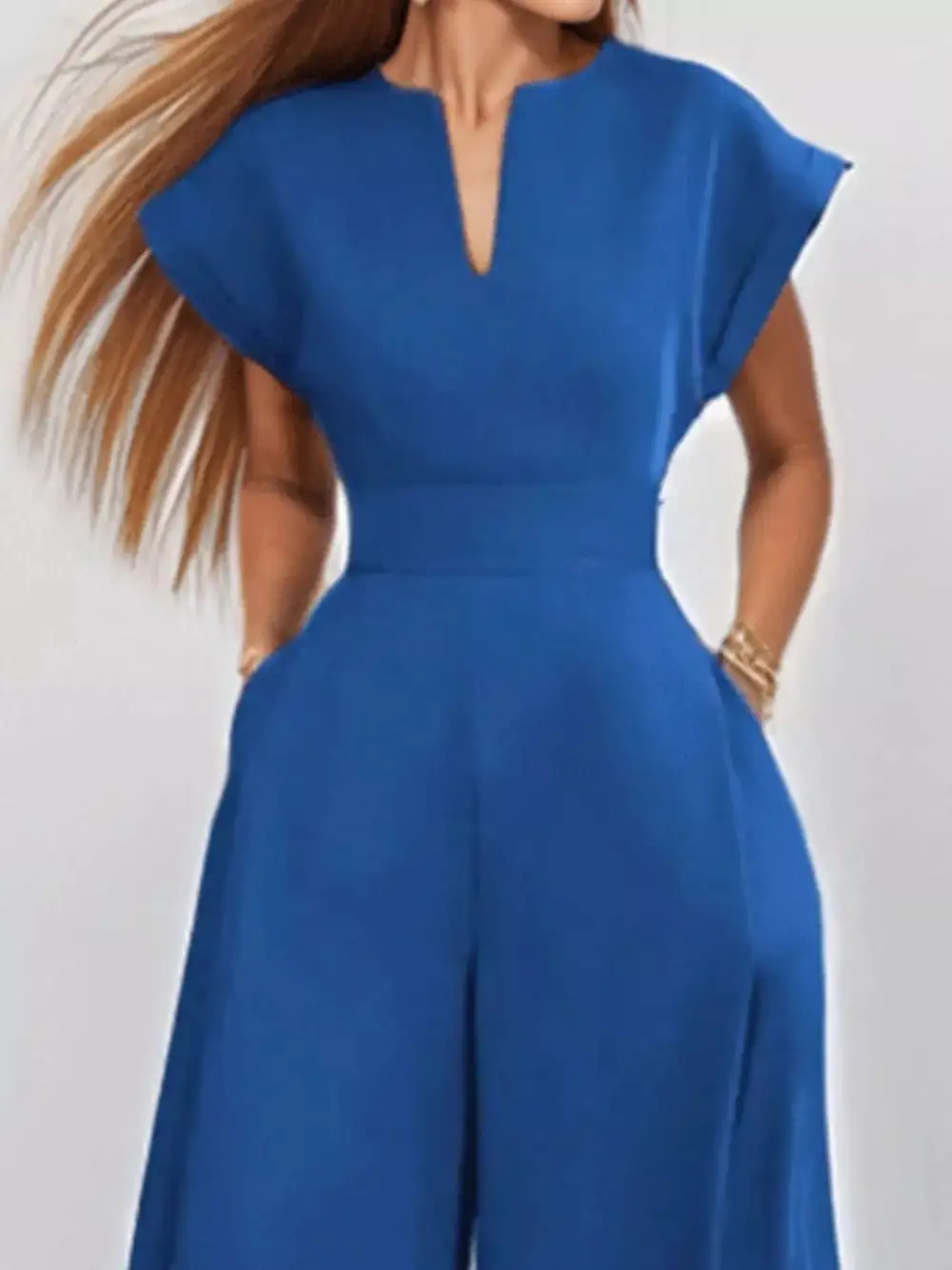 Wide Leg Full Jumpsuit