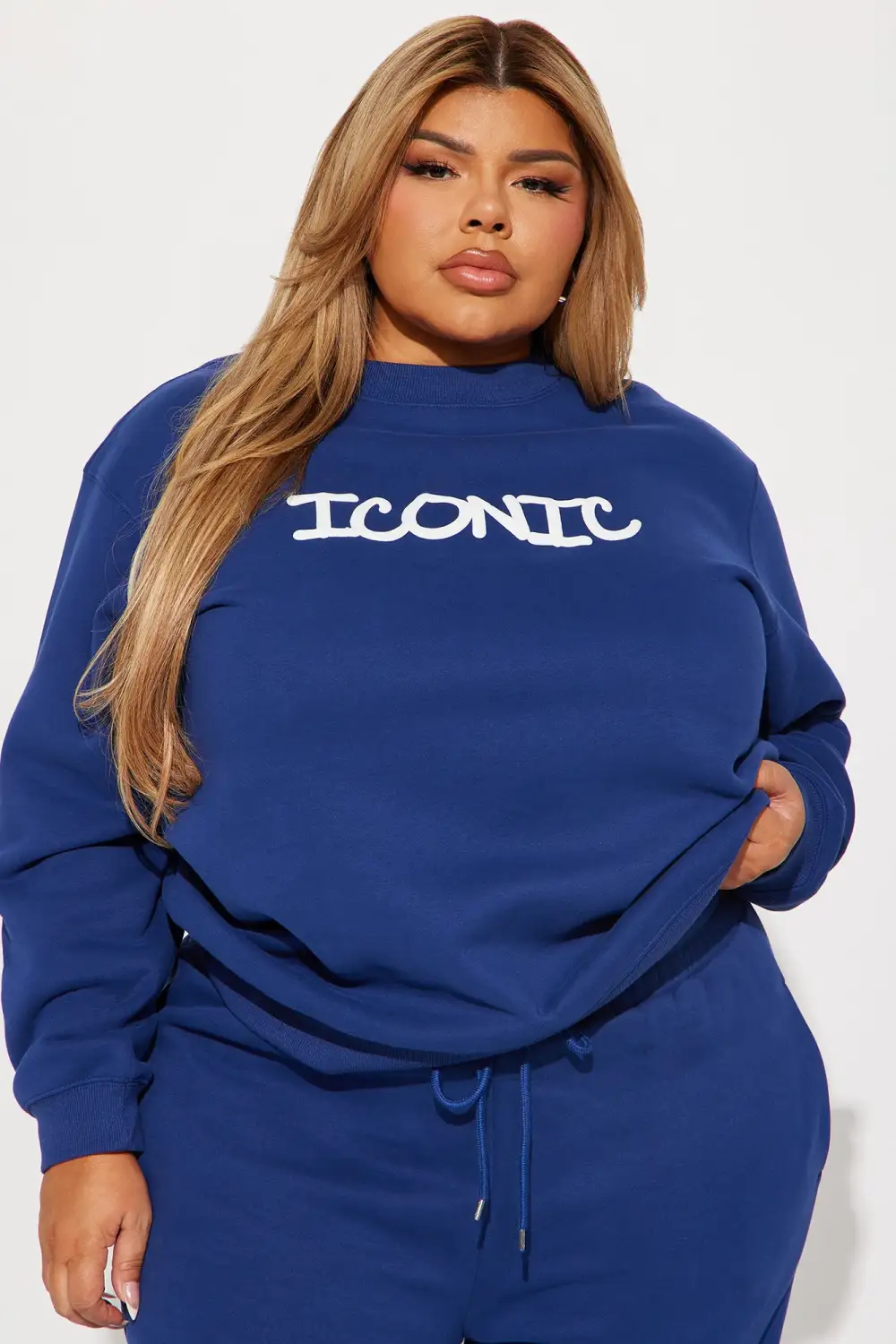 Iconic Sweatpant Set - Navy
