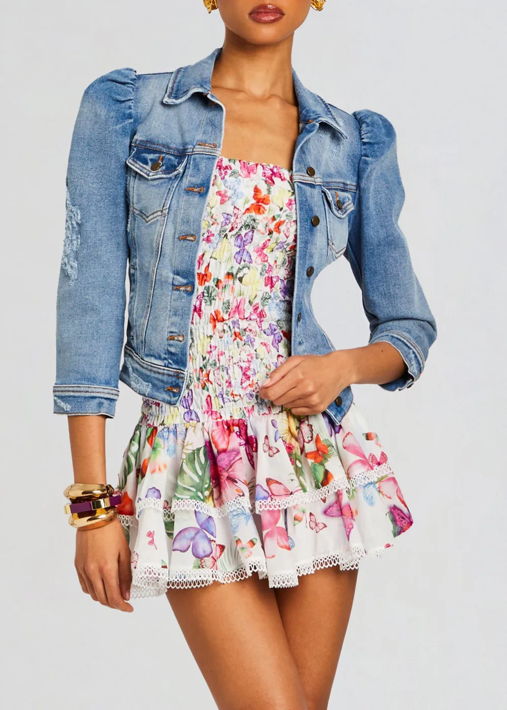 Long Sleeve Button Up Jacket