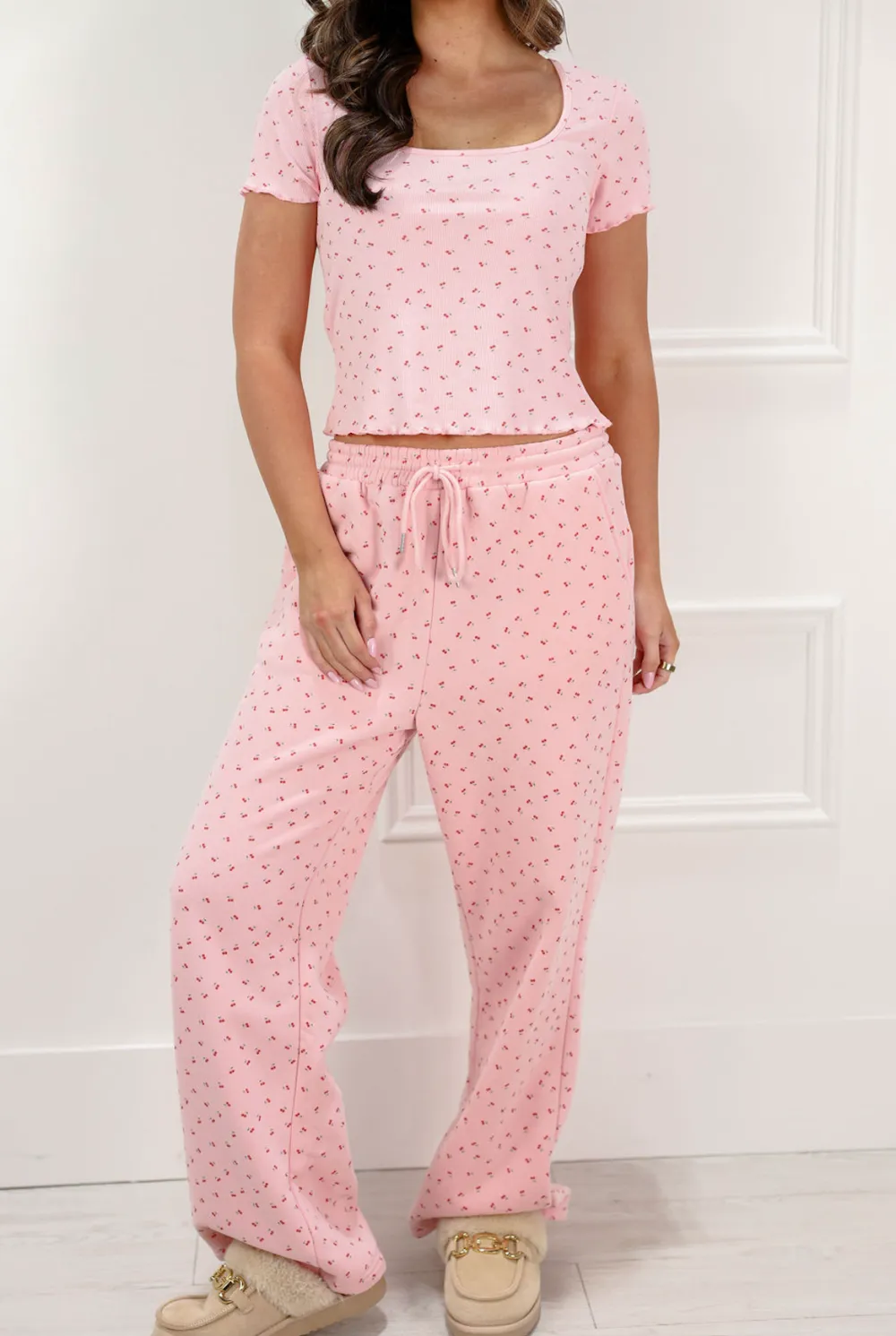 Tailored Wide Leg Pants Set