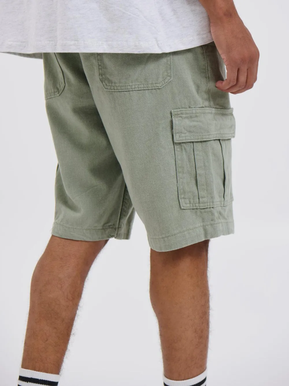 Casual And Daily Comfortable  Khaki Shorts