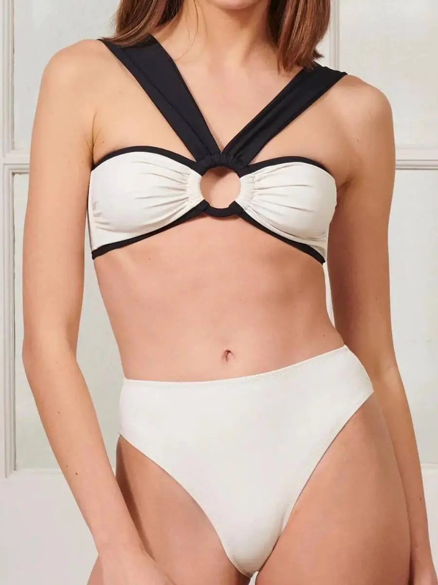 Chiffon Cover Up Bikini Set