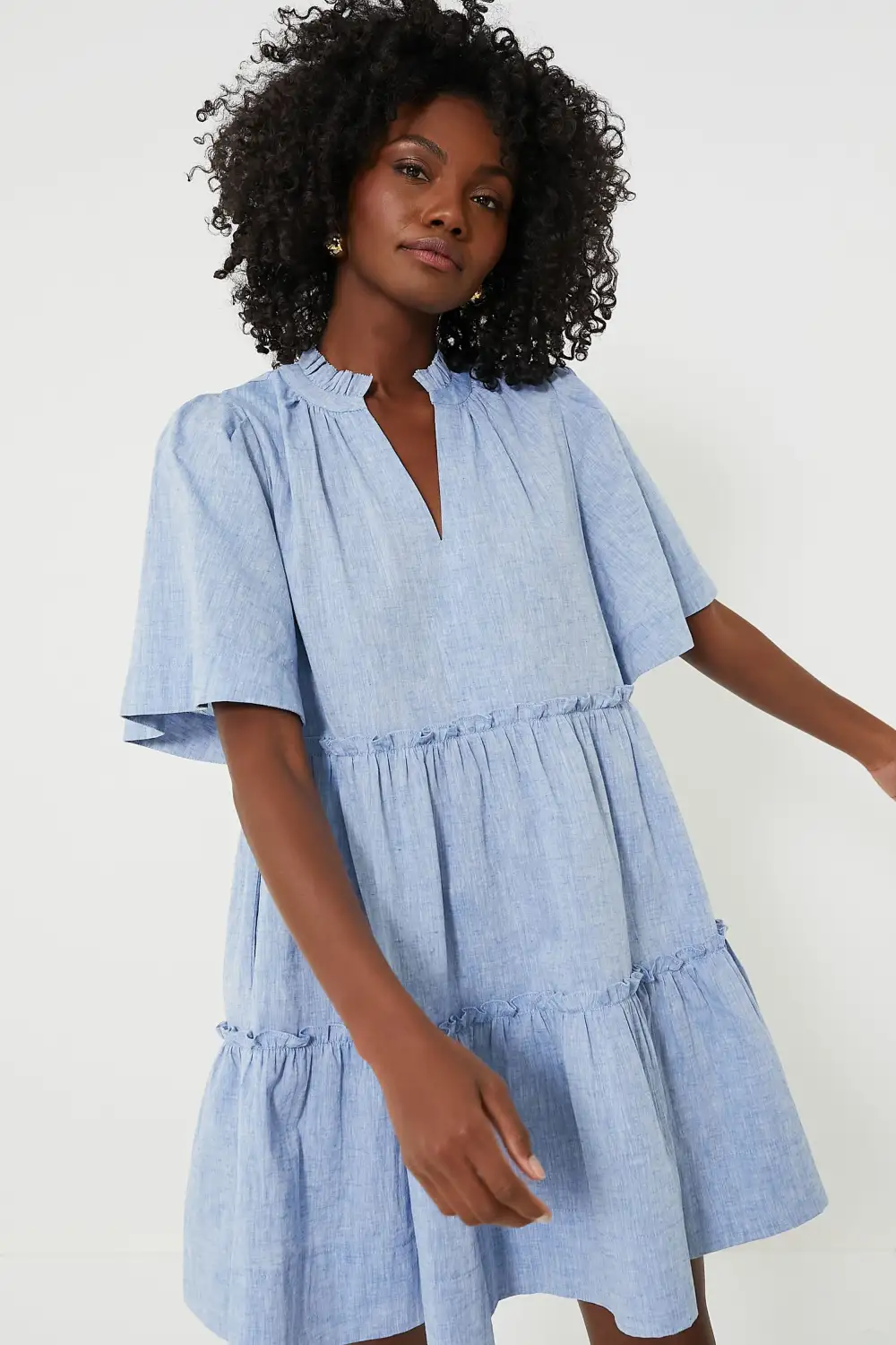 Chambray Crawford Dress