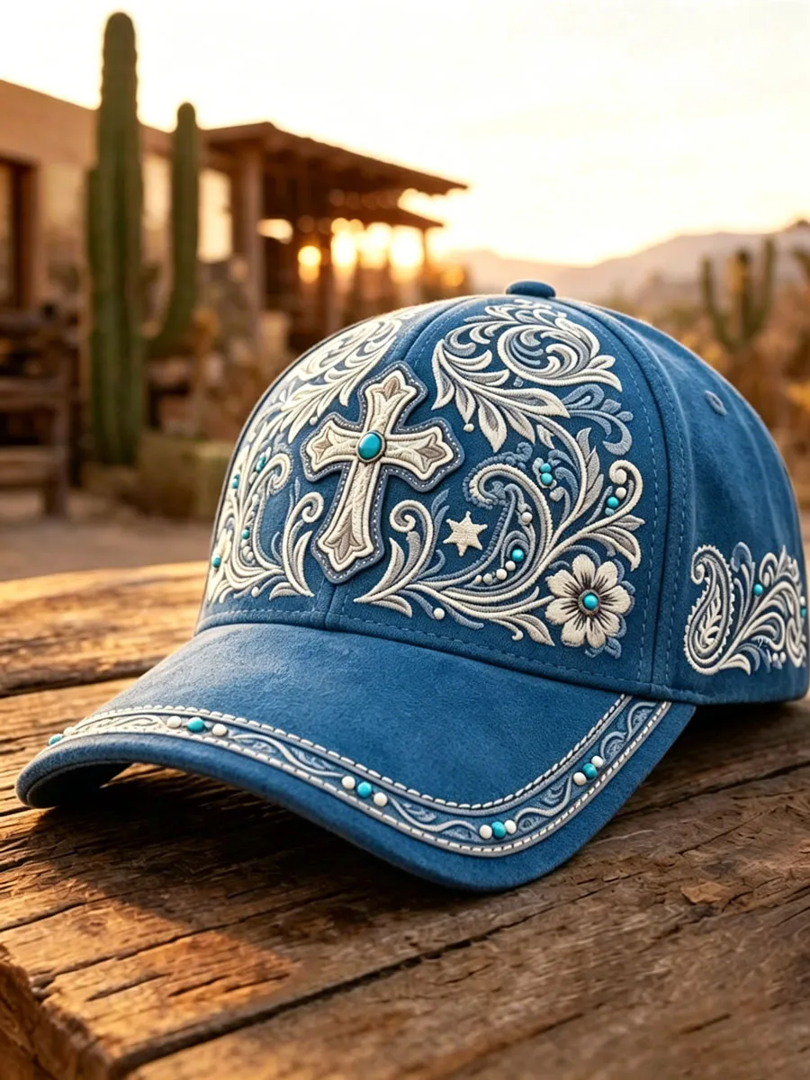 Unisex  Faith Western-Style Retro Baseball Cap