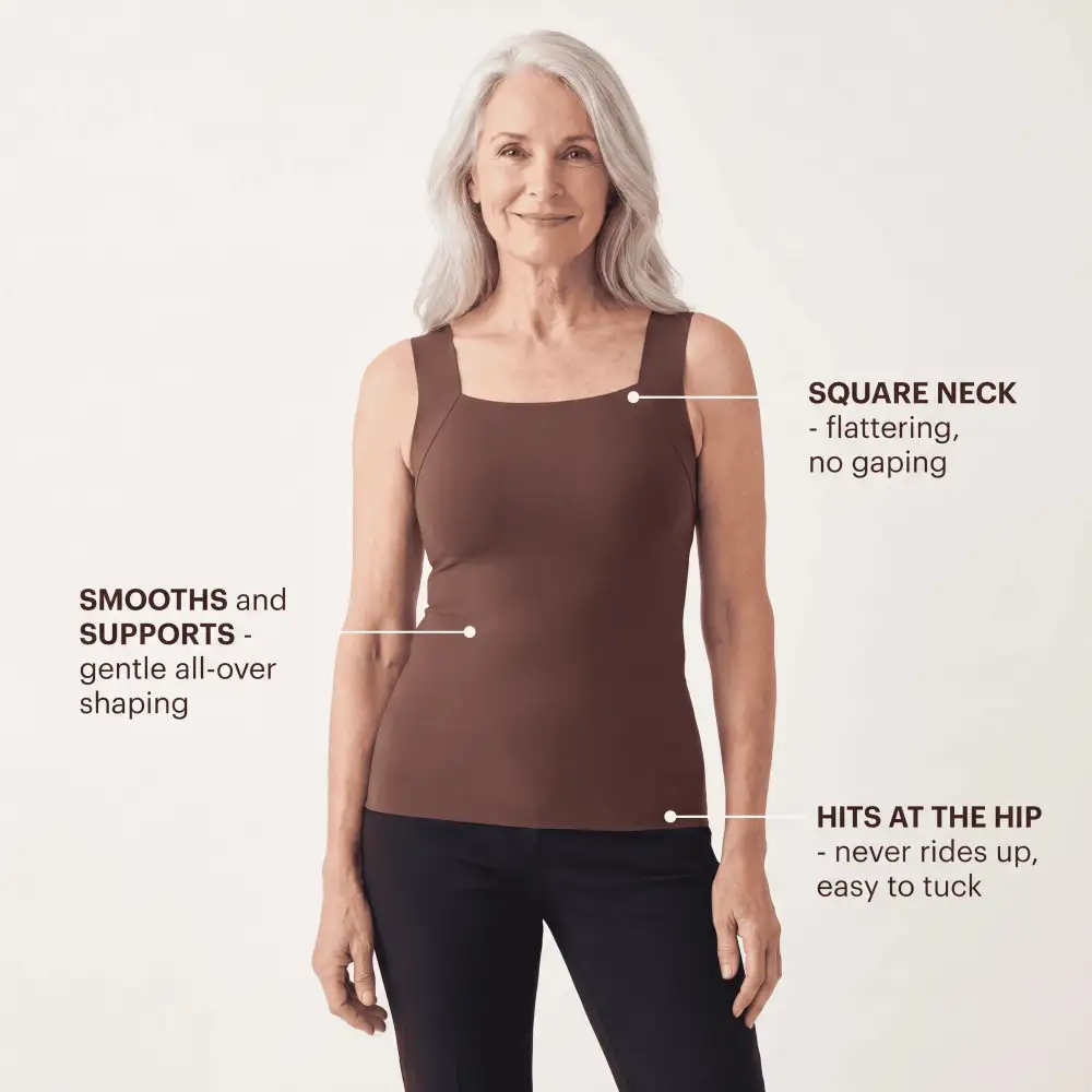 Sculpt Tank with Built-In Bra