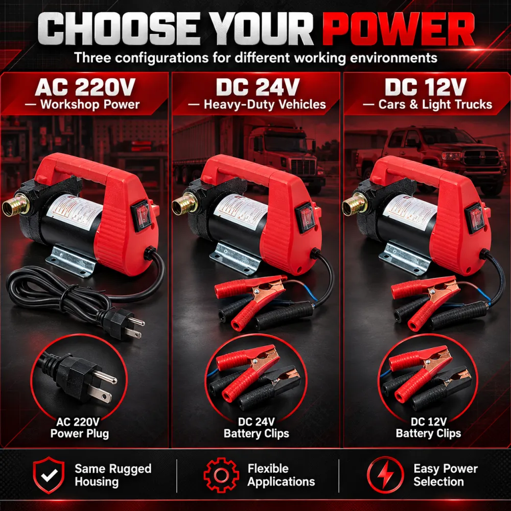 DC Oil Transfer Pump, Portable Mini Handheld