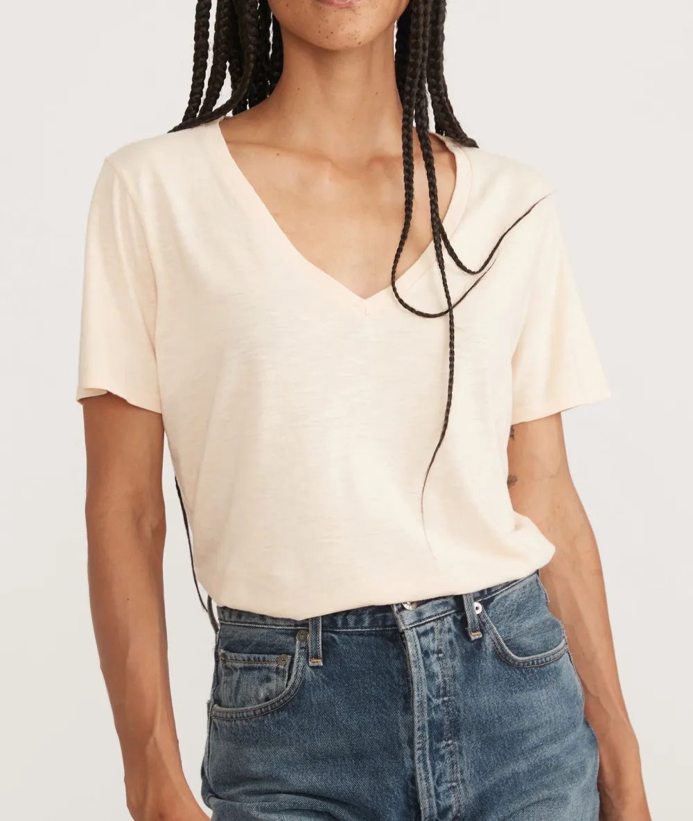 Boyfriend V Neck Tee