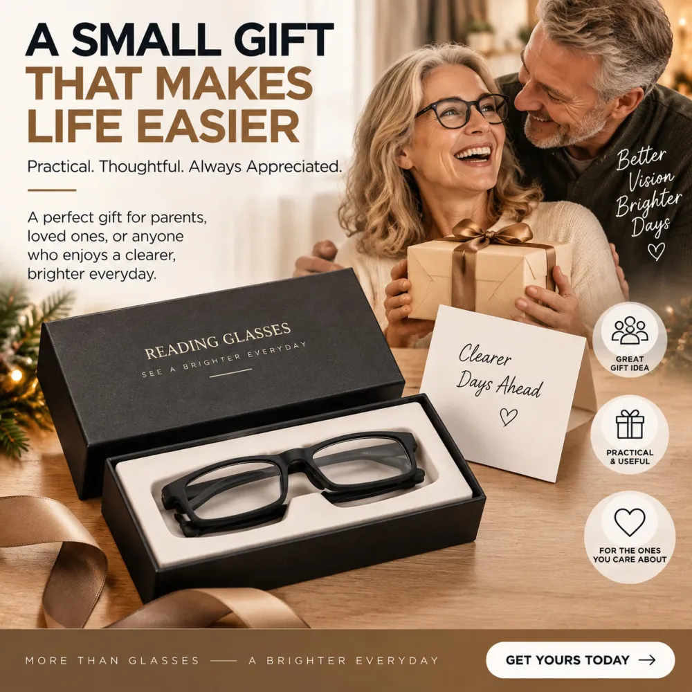 Magnetic Neck-Hanging Reading Glasses