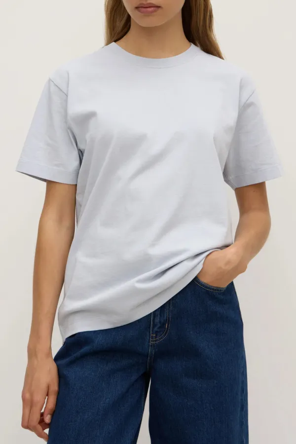 Pure Organic Cotton Women's Knitted T-Shirt