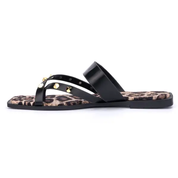 Black Heels Cool Sandals