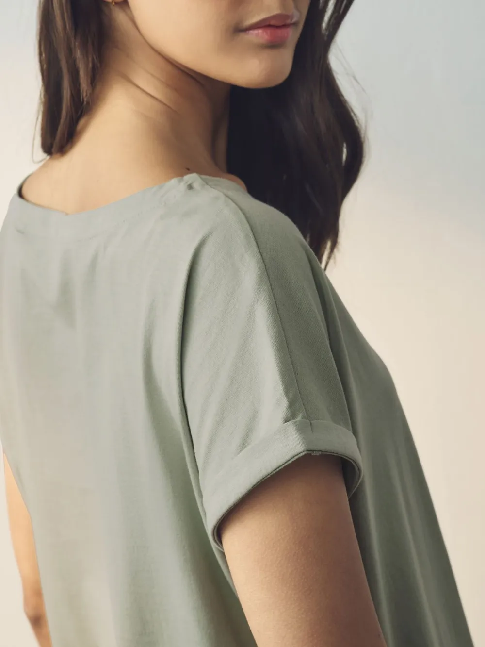 Cotton Short Sleeve T-Shirt 5-Piece Set