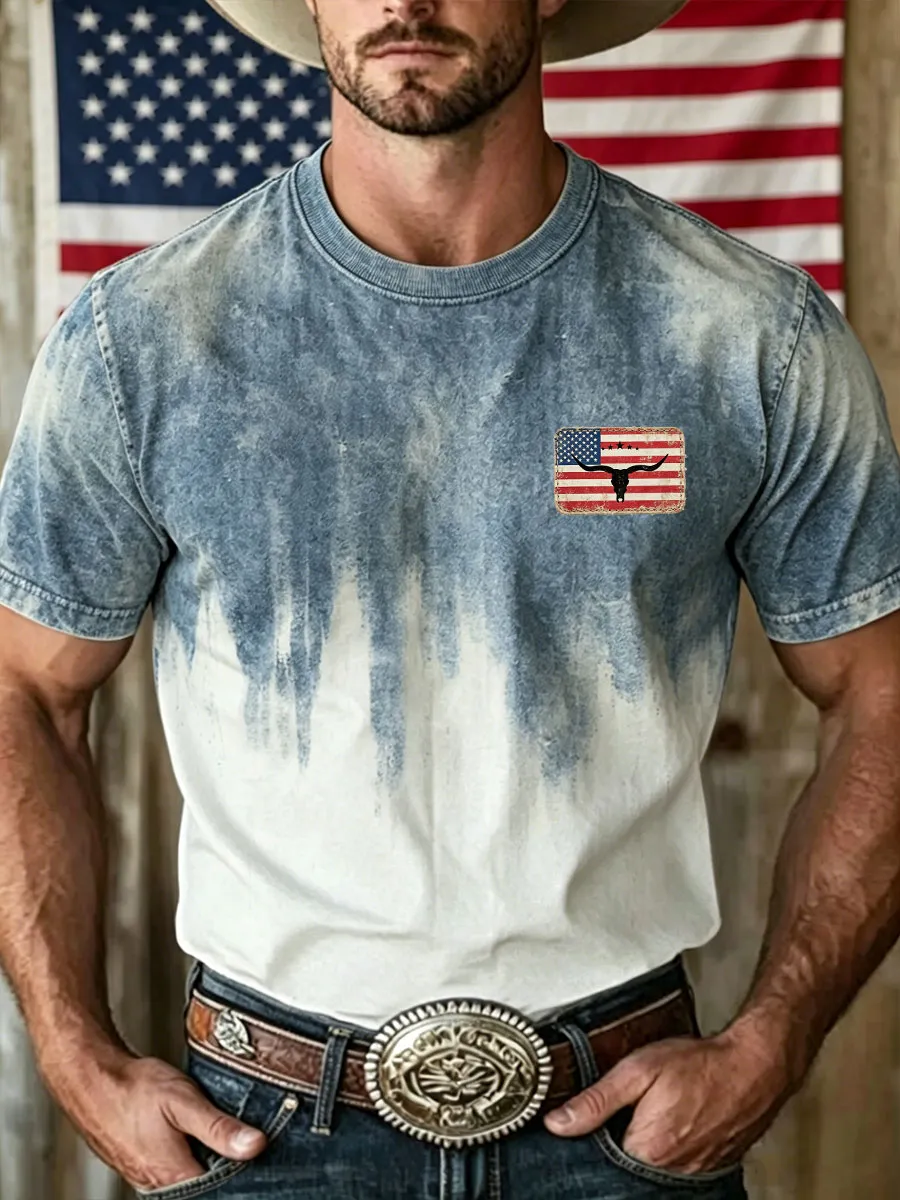 Men's 250th Anniversary Western Style T-Shirt