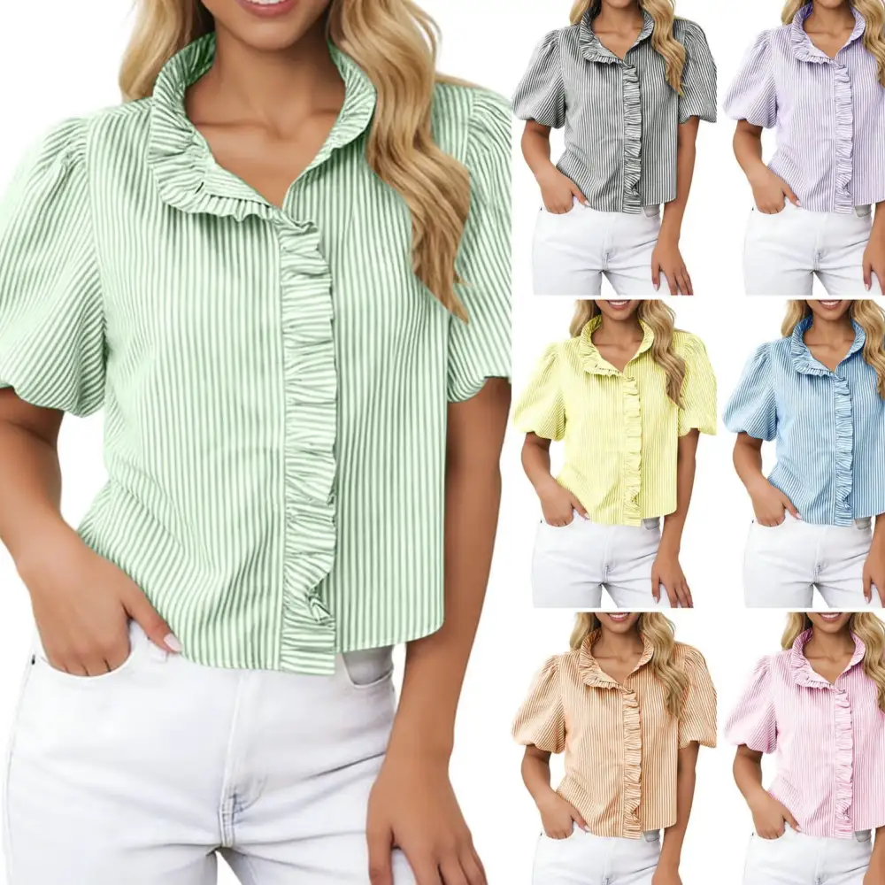 Striped Yarn-dyed Casual Shirt