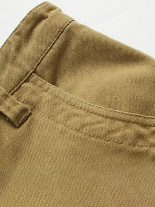 Straight Leg Relaxed Utility Shorts Clean Line