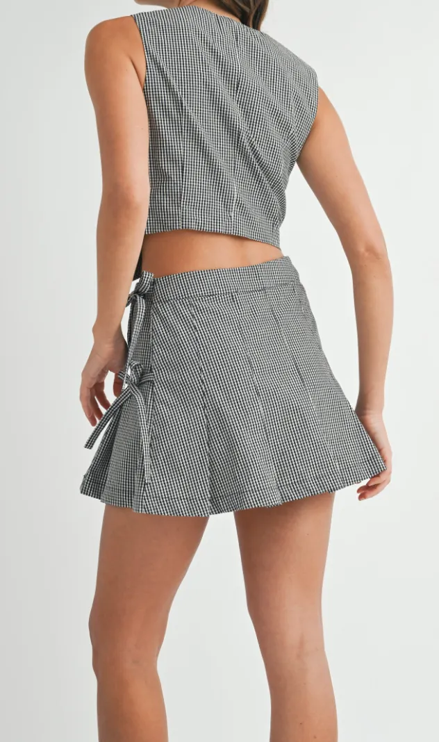 Soft Line Skirt Set