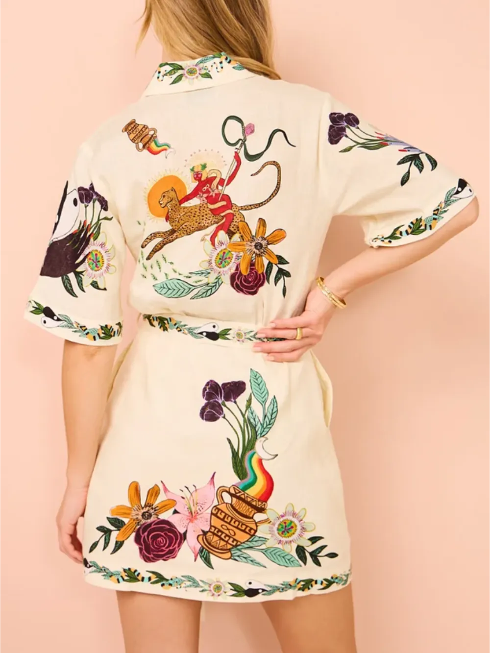 Modern Sophisticated Feel Satin Unique Mini Dress