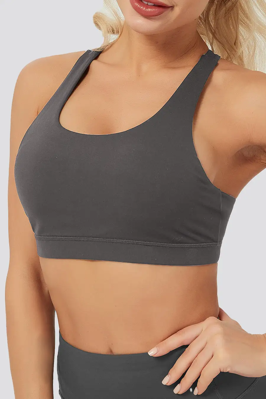 SoftLuxe Racerback Sports Bra